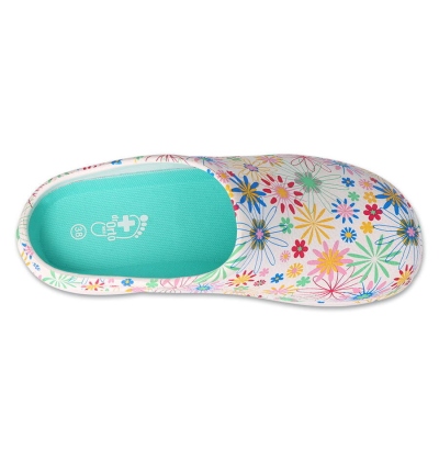 154D108 - Dr. ORTO MED - dámské pantofle, květy