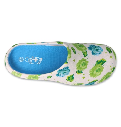 154D109 - Dr. ORTO MED - dámské pantofle, květy