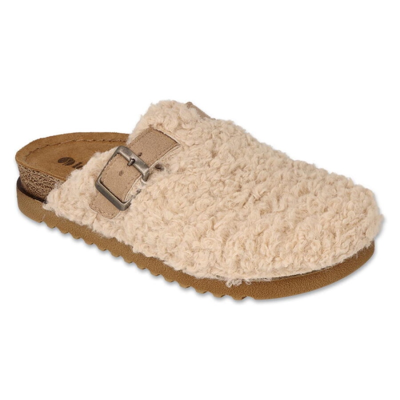 155D146 36 - dámské pantofle INBLU béžové