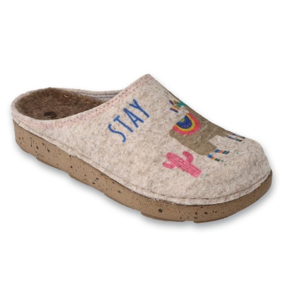 155D150 36 - dámské pantofle INBLU, lama STAY