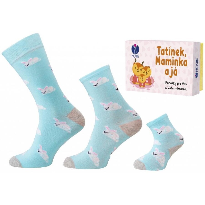 1572 - TÁTA, MÁMA A JÁ, dárk.krabička, KRÁLÍK