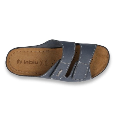 158D106 - INBLU dámské kožené pantofle