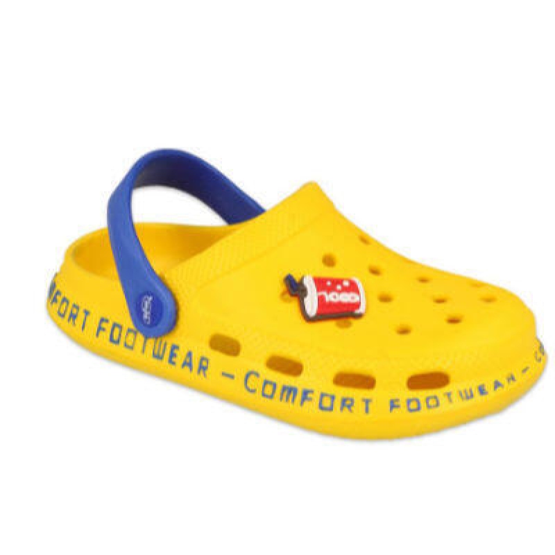159Y100 30 - dětské pantofle Befado COMFORT žluté