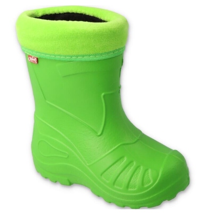 162P108 gumáčky / holínky BEFADO EVA KOLMAX 050 zelené zateplené vložkou mrazuvzdorné do -30´C