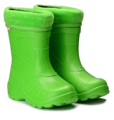 162P108 gumáčky / holínky BEFADO EVA KOLMAX 050 zelené zateplené vložkou mrazuvzdorné do -30´C