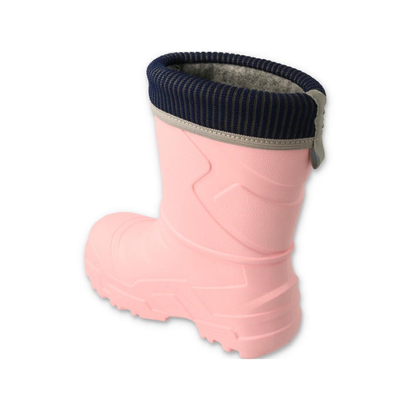 162X307 / 162Y307 zateplené holínky Befado světle růžové