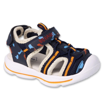 170P077 - chlapecké sandálky Befado SPORT s koženou stélkou (vroubkovaná špice)