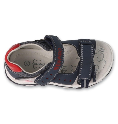 170P097 - chlapecké sandálky Befado DINO modré