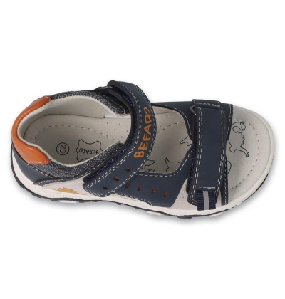 170P098 - chlapecké sandálky Befado DINO modré