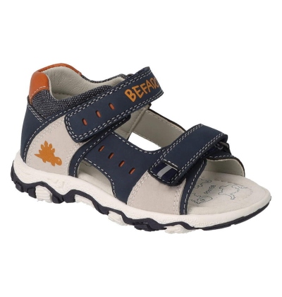 170P098 - chlapecké sandálky Befado DINO modré