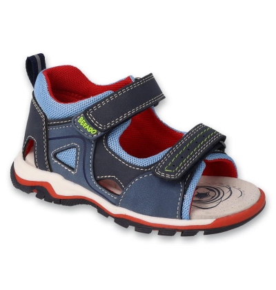170P100 - chlapecké sandálky Befado SHAPE modré