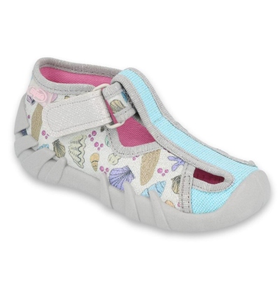 190P098 20 - dívčí bačkorky Befado 1SZ, mušle