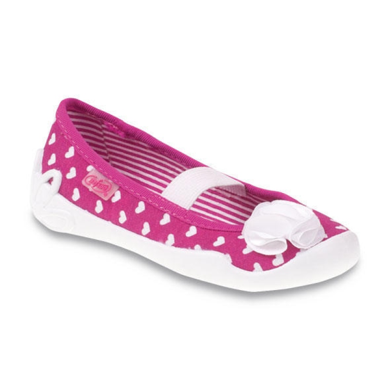 193X054 25 - dív.níz.,1 gumka,růž.,bílá srdíčka