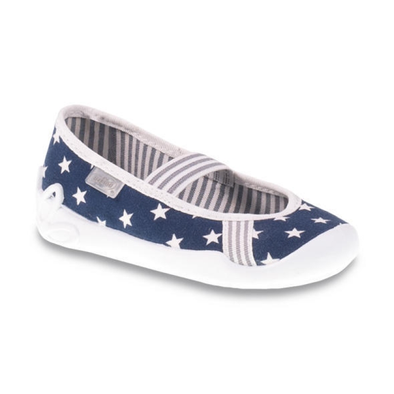 193X065 25 - dív.níz.,1 gumka, modrá, bílé hvězdy