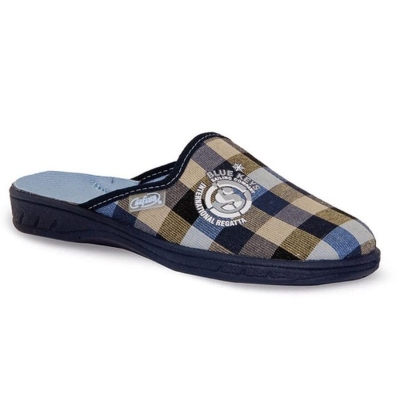 201Q083 40 - chlapecké pantofle Befado kostka