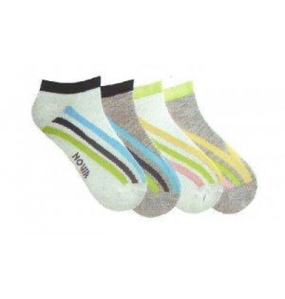 206N - dámské kotníkové, pruhy, 24-25 (37-38)