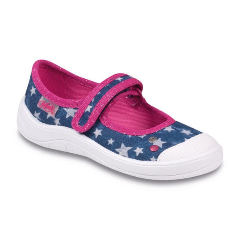 208X030 25 - dívčí balerínky Befado, hvězdičky