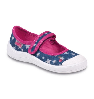 208X030 25 - dívčí balerínky Befado, hvězdičky