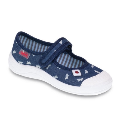 208X038 25 - dív.níz.,SZ,gum.špička,modrá,motýlci