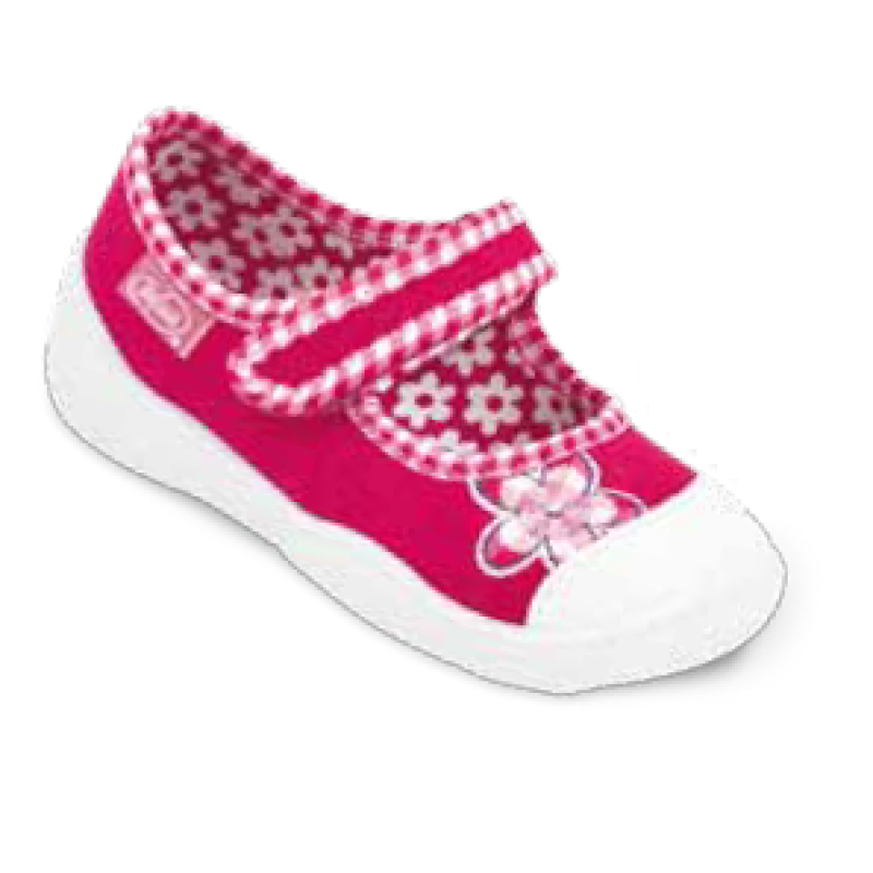 209P001 20 - balerínky na SZ, růžová, kytička