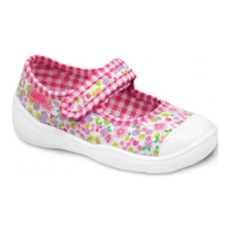 209P004 20 - balerínky na SZ,růžová,drobné kytičky