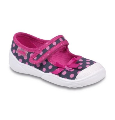 209P019 20 - balerínky na SZ, růžové tečky, mašle