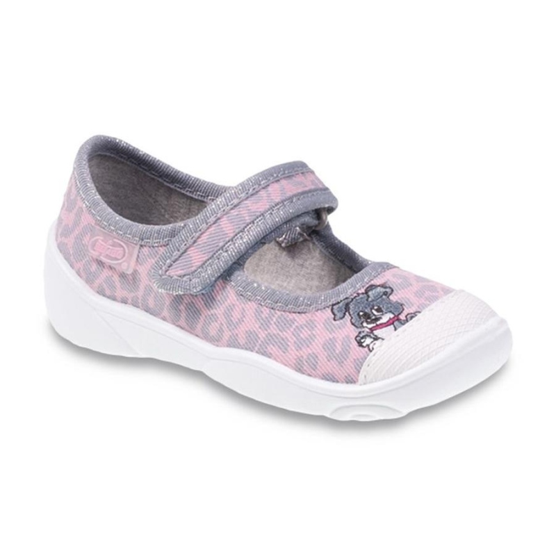 209P027 20 - balerínky na suchy zip, růžová, pes