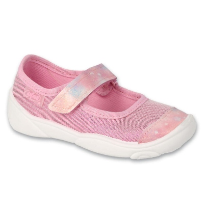 209P039 18 - dívčí balerínky Befado růžové