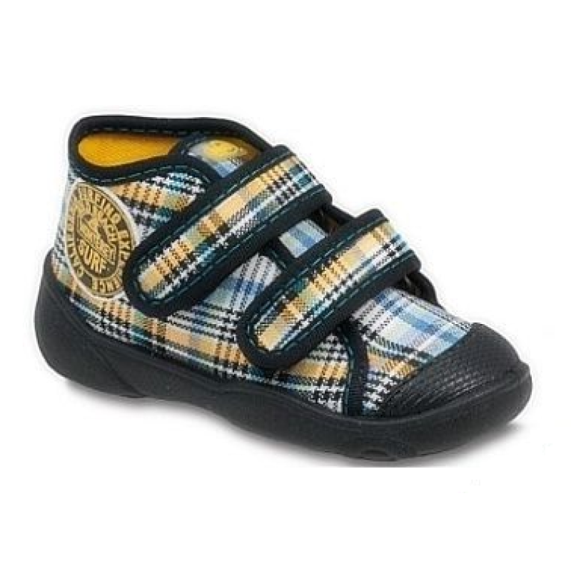 212P011 18 - chlapecké tenisky Befado, káro