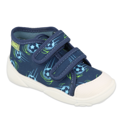 212P074 18 - chlapecké tenisky Befado modré, míče