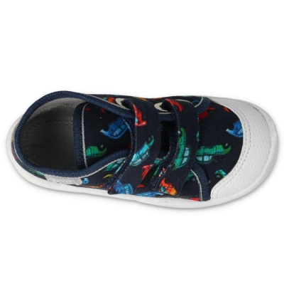 212P075 - chlapecké tenisky Befado modré, auta