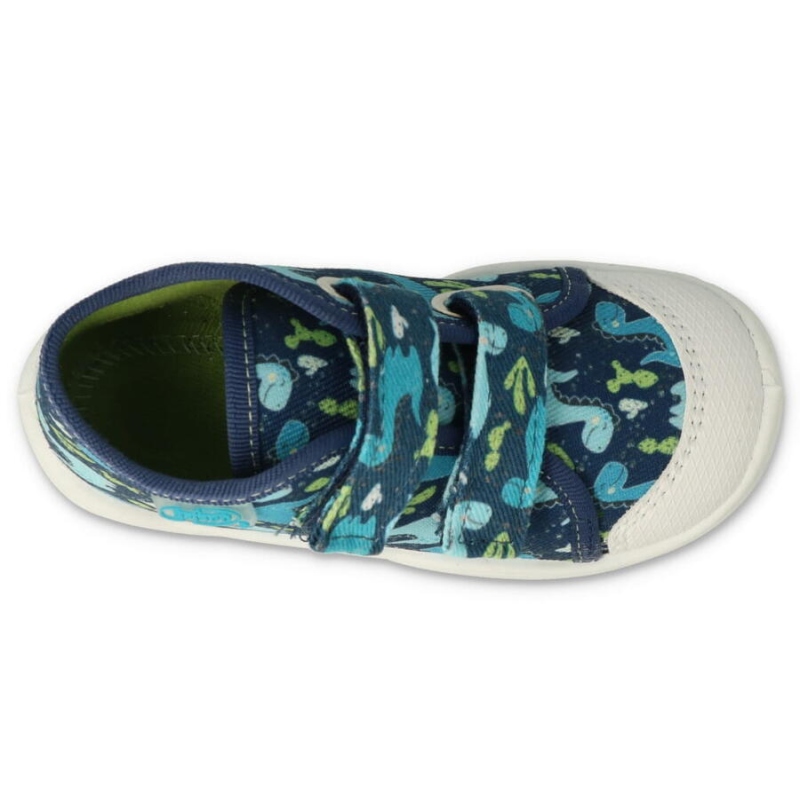 212P076 18 - chlapecké tenisky Befado modré, DINO