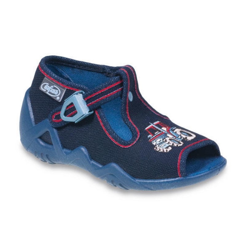 217P085 18 - chlapecké sandálky Befado, traktor