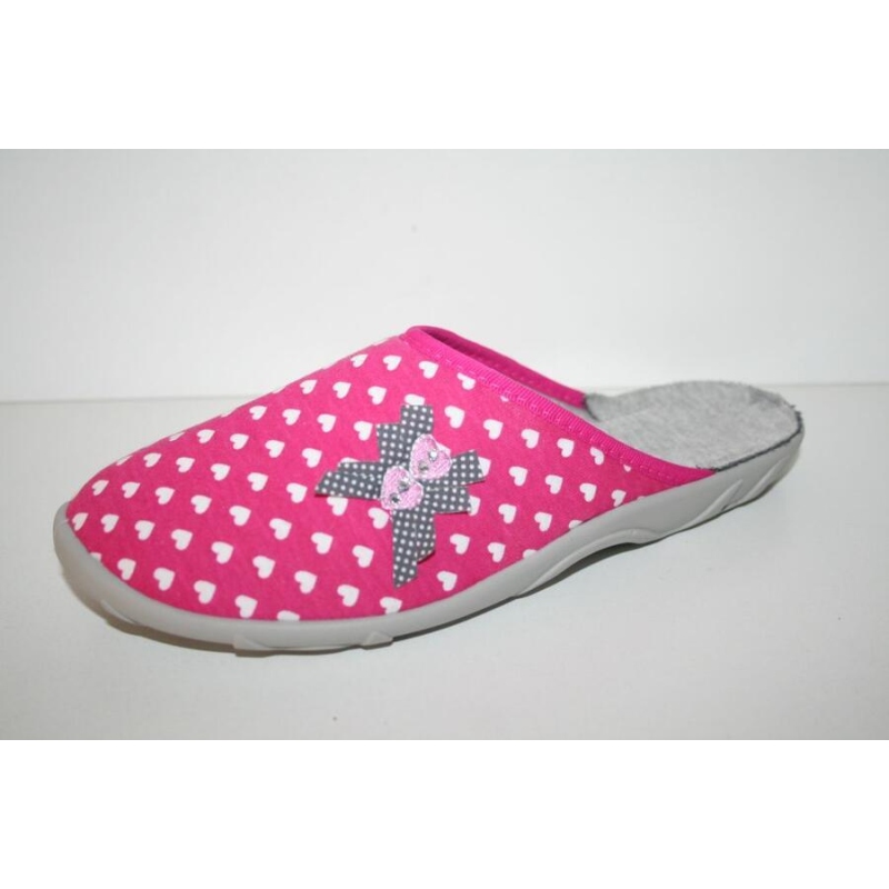 235D132 37 PAULA ZŠ,pantofle Befado růžové