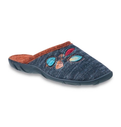 235D153 36 - PAULA ZŠ, tm.modrá, barevné lístečky