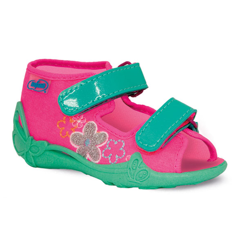 242P029 20 - dívčí sandálky Befado, neon.růžová