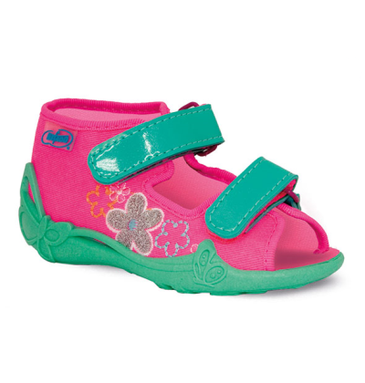 242P029 20 - dívčí sandálky Befado, neon.růžová