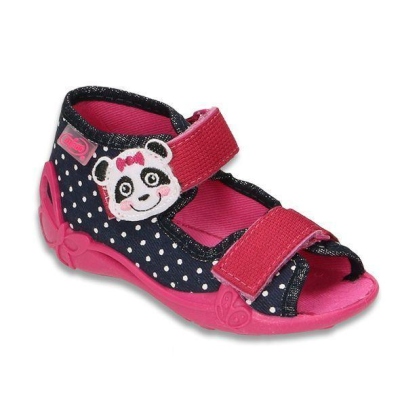 242P063 24 - dívčí 2 SZ,černá,bílé tečky,medvídek