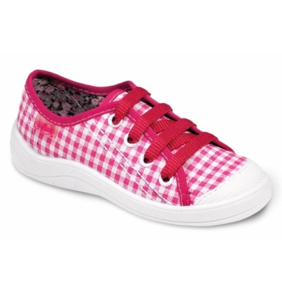 244X010 25 - dět.tenisky šněr., pepito růžové