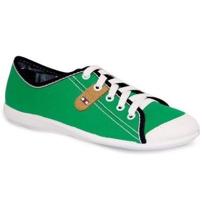 248Q010 37 - dív.tenisky,šněrov.,zelená