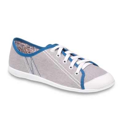 248Q020 37 - dív.tenisky,šněrov.,šedá