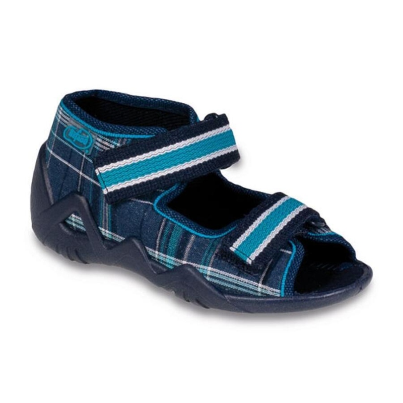 250P028 18 - chlapecké sandálky Befado 2SZ modrá