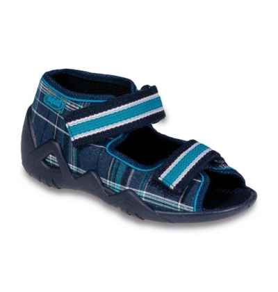 250P028 18 - chlapecké sandálky Befado 2SZ modrá