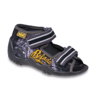 250P030 18 - chlapecké sandálky Befado 2SZ šedé