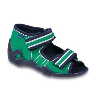 250P033 20 - chlapecké sandálky Befado 2SZ zelená
