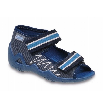 250P036 20 - chlapecké sandálky Befado 2SZ riflová