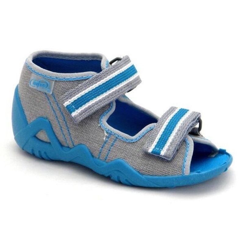 250P044 18 - chlapecké sandálky Befado 2SZ šedá