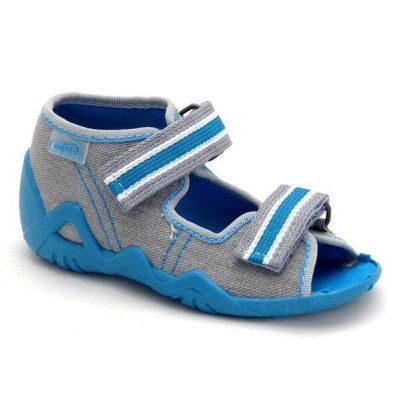 250P044 18 - chlapecké sandálky Befado 2SZ šedá