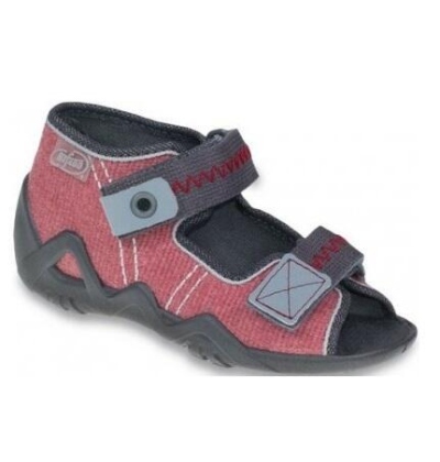 250P051 20 - chlapecké sandálky Befado 2SZ cihlová