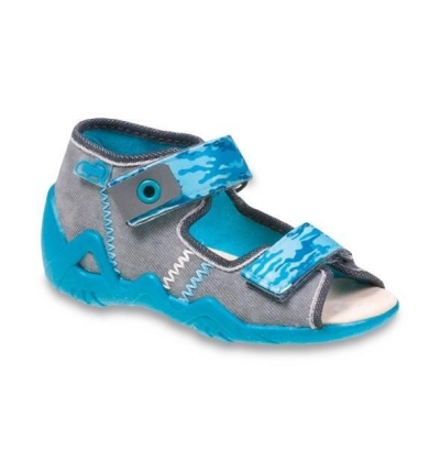 250P062 19 - chl.sandálky Befado 2SZ KOŽENÁ STÉLKA